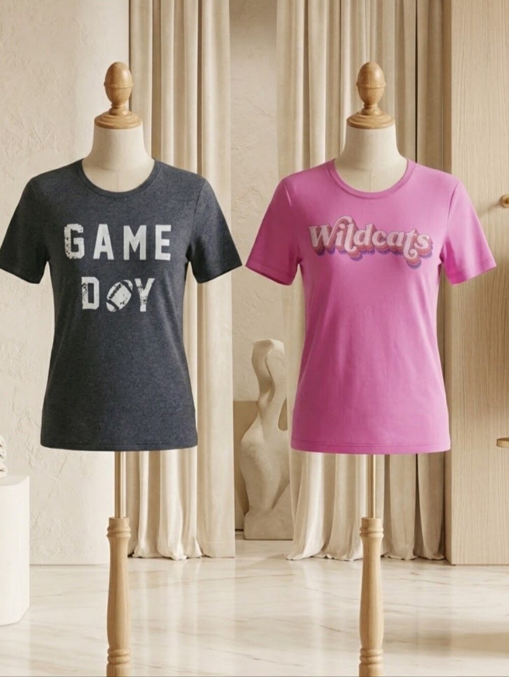 2-Piece Game Day & Wildcats T-Shirt Bundle